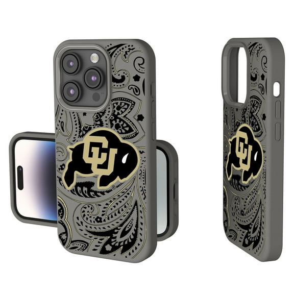Colorado Buffaloes Paisley iPhone Soft Touch Case