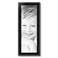 thumbnail image 2 of ArtToFrames 8" x 23" Black Engraved Edges Picture Frame, 8x23 inch Black Wood Poster Frame (WOM-4055), 2 of 8