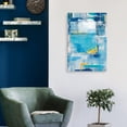 thumbnail image 4 of Blue Abstract by Willowbrook Fine Art Canvas Art Print, 4 of 4