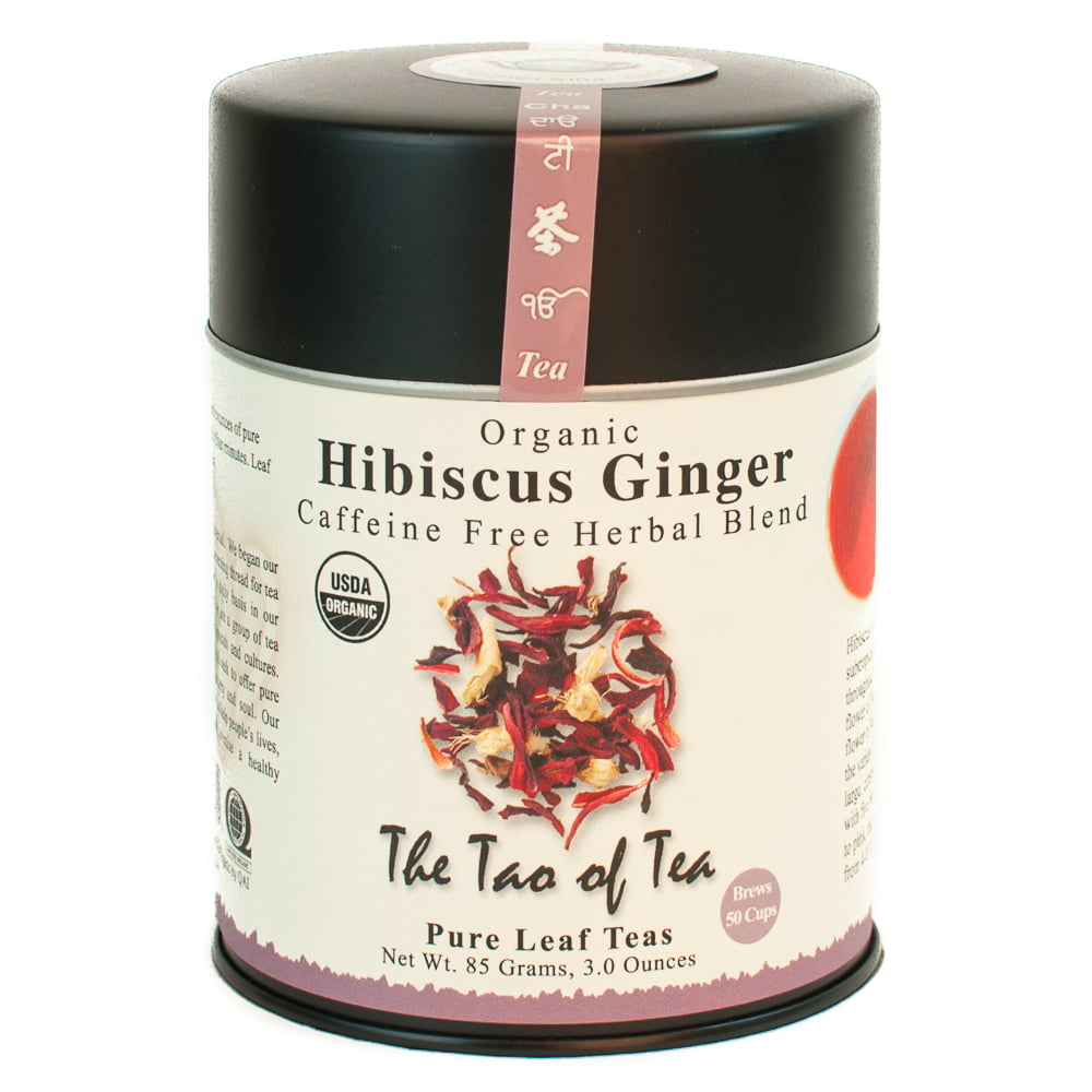 The Tao of Tea, Organic Hibiscus Ginger Herbal Tea, Loose Leaf Tea, 3