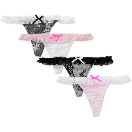 Smarty Smart And Sexy Women's Lace Overlay Thon