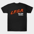 thumbnail image 1 of T-Shirt Unisexe Rétro Vintage de Fan de Baseball Lfgm New York, Tailles jusqu'à 3TG, 1 of 4