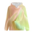 thumbnail image 4 of Bovemsi Sweatshirt for Women Women's Sportswear 2025 Gradient Pattern Long Sleeved Casual Pullover Comfort Hoodie, 4 of 4