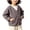Coffee, variant on YUANxueke V Neck Sherpa Cardigan for Kids, Long Sleeve Button Down Jacket, Soft Warm Outwear with Patchwork Pockets