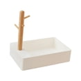 thumbnail image 4 of Lipstore Branch Hook Creative PP Keys Storage Tray for Rings Cufflinks Entryway Table White, 4 of 8