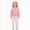 Pink, variant on ZIXKCGDSE Girls 2 Piece Outfits Bow Long Sleeve Pullover Fall Tops and Pants Set Daily Wear Size 18-24 Months