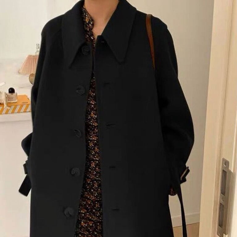 call 2021aw 強い over melton coat navy