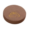 thumbnail image 5 of Round Yoga Meditation Cushion 16" Dia Zippered Cover Meditation Accessories Floor Pillow for Tea Decor Prayer Indoor Men Gifts Khaki 6cm, 5 of 10