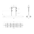 thumbnail image 2 of Varaluz Cosmos 10-Lt   Linear Pendant - Matte Black, 2 of 2