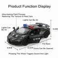 thumbnail image 3 of 1:32  Alloy Lambor LP750 Models Toys Diecast Metal Car Doors Openend Sound Light Pull Back Sport Cars Collect Boys Gifts, 3 of 9