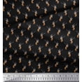 thumbnail image 3 of Soimoi Cotton Duck Fabric Reindeer Face Animal Printed Fabric 1 Yard 42 Inch Wide, 3 of 3