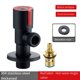 thumbnail image 3 of 304 Stainless Steel Hot And Cold Water Inlet Angle Valve Wall Faucet Stop Valve G1/2 Brass Ceramic Spool Spool Washing Machine, 3 of 11