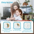 thumbnail image 3 of FLERISE Visual Timer with Protective Case, Rainbow Disk 60 Minute Countdown Timer for Kids and Adults, Silent Time Management Tool, 3 of 7