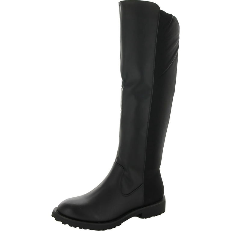 m and s black boots