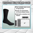thumbnail image 3 of Yacht & Smith Wholesale Bulk Womens Crew Socks, Cotton Sport Athletic Socks - Size 9-11, 3 of 7