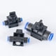 thumbnail image 5 of PY / PU / PV / PE / HVFF / LSA 4MM a 1 2MM Accesorios de conexión de tubo de ajuste neumático AIR AIR AIR TUBO DE AGUA RÁPIDA PUSH EN LA MANGUERA CURNO AUTOMÁTICO, 5 of 7