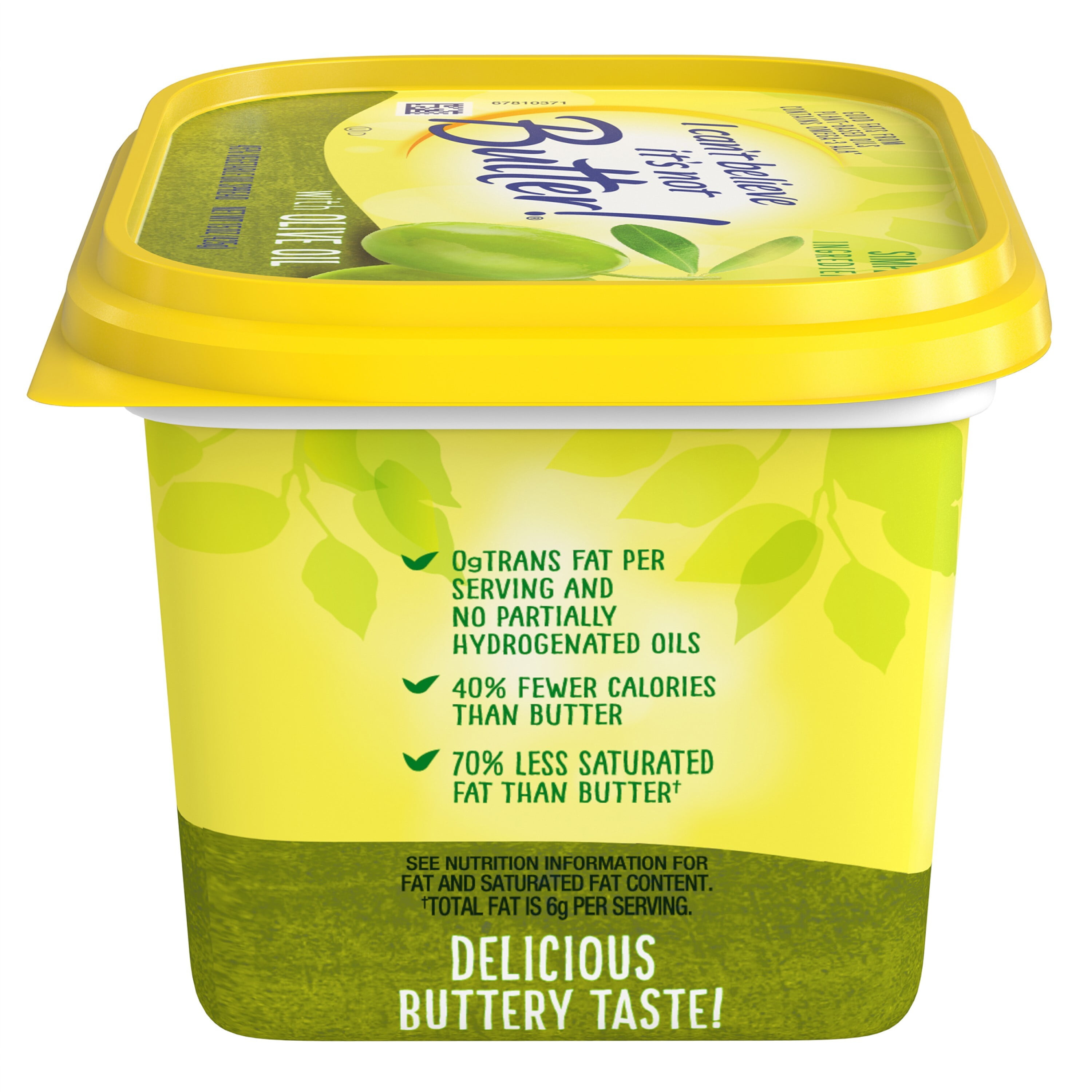 I Can't Believe It's Not Butter Olive Oil Spread, 15 oz