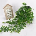 thumbnail image 5 of Fake Plants Promotion Sale! Nomeni Artificial Hanging Datura Leaf Vine Artificial Potted Indoor and Outdoor Decoration, Home Decor Clearance Sale Green, 5 of 9