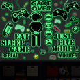 thumbnail image 1 of Gamer Room Decor Gaming Wall Calcomanías Pegatina Gamer Calcomanías Niños Habitación Calcomanías Videojuego Decoración Comer Dormir, 1 of 5