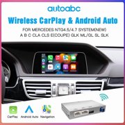 Wireless Carplay Android Auto interface adapter For Benz GLS/GLA/GLC/GLE NTG5.0 2016-2020