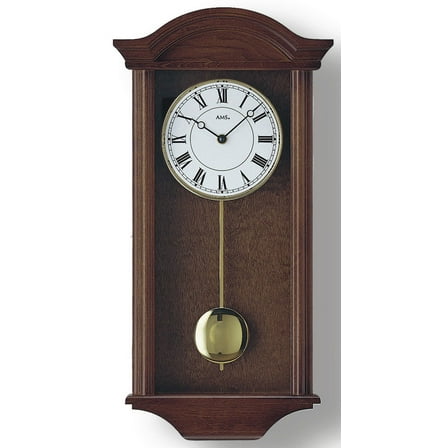 Modern wall clock with quartz movement from AMS AM W990/1