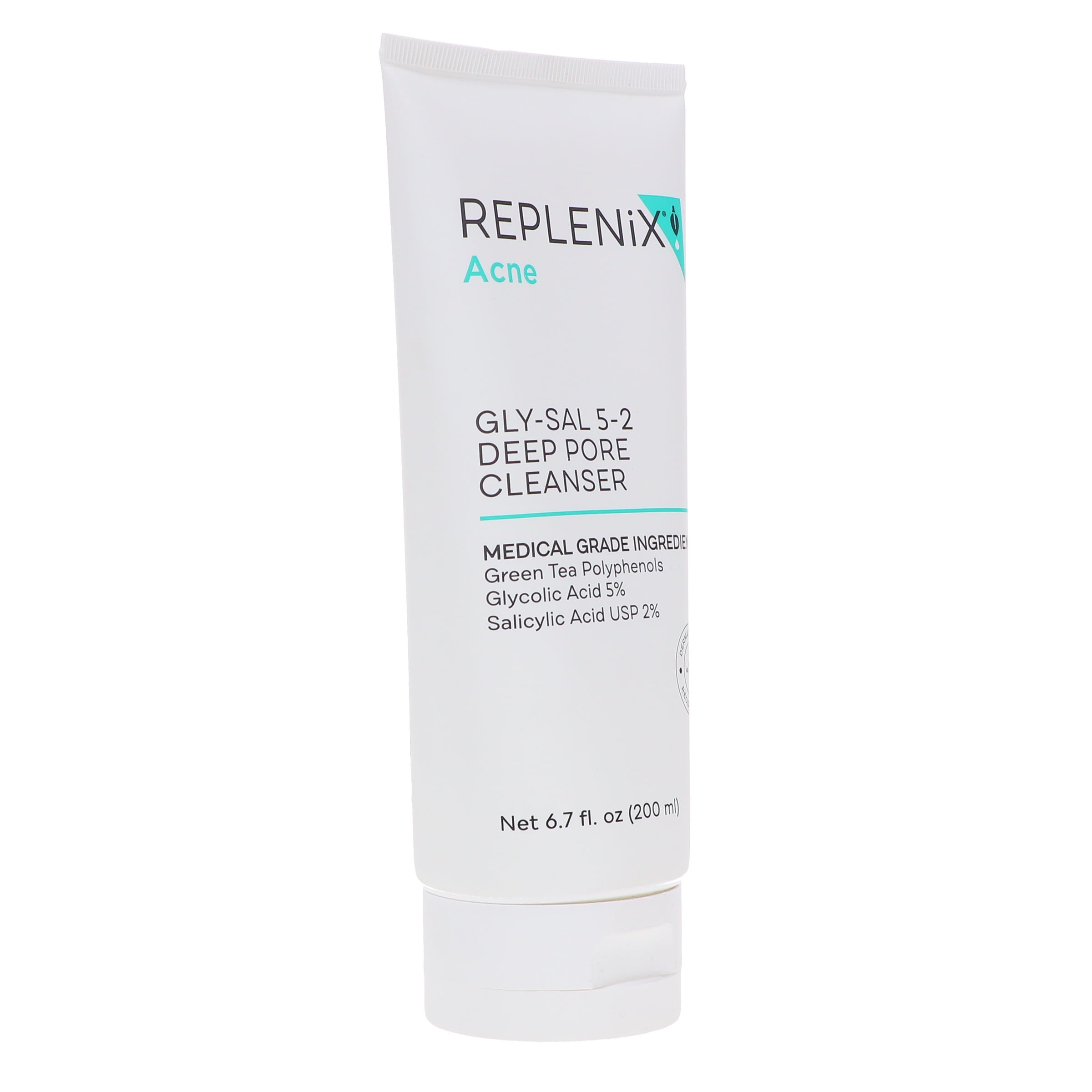 Replenix Gly/Sal 5-2 Facial Cleanser, Face Wash for Acne Prone Skin, 6.7 Oz