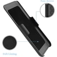 thumbnail image 5 of Shell Holster Kickstand Case with Spring Belt Clip for Samsung Galaxy S23 - Black, 5 of 9