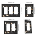 thumbnail image 2 of Yayeee Rocker Switch Wall Plate 2-Gang 4.7"x4.6" Home Decorative Outlet Cover, Pixel Cat, 2 of 6