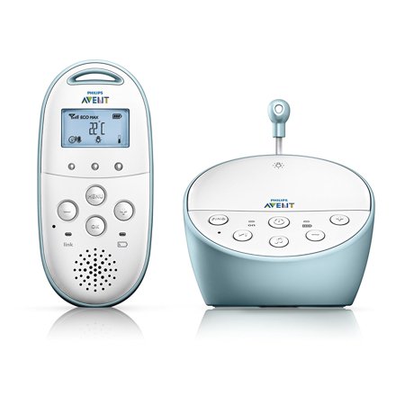 Philips Avent SCD560/10 DECT Baby Monitor with Temperature Sensor