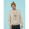 thumbnail image 2 of Pickle Card Sweatshirt Women's -SmartPrintsInk Designs, 2 of 4