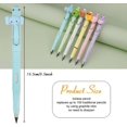 thumbnail image 2 of LAICAIW 6 Pcs Crayon Éternel, Crayon Infini avec Animal de Dessin Animé, Crayon Portable Réutilisable Effaçable Sans Encre et 6 Pcs Pointe de Rechange pour Écrire, Dessiner, Fournitures Scolaires Maison Bureau Étudiants, 2 of 7