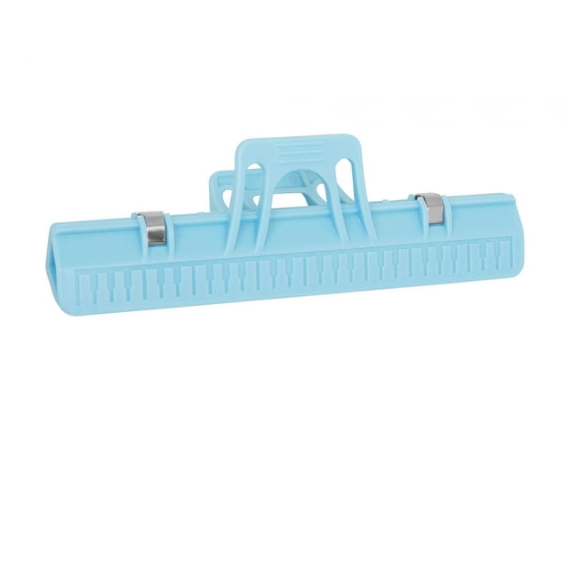 Clip de Livre de Musique Portable Pratique pour Documents de Recettes Discours Brouillon Bleu