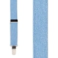 thumbnail image 2 of SuspenderStore Solid Colors X-Back Suspenders - 1-Inch Wide Elastic - Clip - Many Colors & 3 Sizes!, 2 of 4