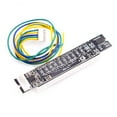 thumbnail image 6 of Double 12 Level LED Music Spectrum Level Indicator Light Adjustable Light Speeds VU Meter Stereo Amplifiers Board Kit, 6 of 8