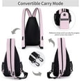 thumbnail image 5 of Cross Body Bags for Women & Men Waterproof Sling Backpack with Mini Phone Bag Personal Item Travel Bag Anti-Theft Daypack for Summer Travel Essentials Hiking, 5 of 6