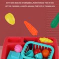thumbnail image 3 of Luxshiny 1 Set of Kitchen Appliance Toy for Children Red Plastic Simulated Kitchen Play, 3 of 8