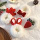 thumbnail image 5 of SUSUchens - Coletero de felpa para otoño e invierno, con orejas de conejo, cuerno de ciervo, lazo, zanahoria, suave, para mujer y niña, accesorio para el pelo de Navidad y Año Nuevo, estilo B, 5 of 8