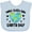 Blue, variant on Inktastic Make Every Day Earth Day with Hearts and Stars Boys or Girls Baby Bib