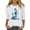 White-06, variant on Perfectbot Shirts for Women Trendy Summer Casual Tunic Tops Loose Fit Vintage Cowgirl Shirts Western Graphic Tees