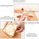 thumbnail image 2 of 2-piece Sandwich Cutter Fun Kids And Family Sandwich Cutter, Heart-shaped And Square Shelling Sandwich Mane, 2 of 4