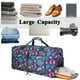 thumbnail image 5 of Bolsa de viaje Woogwin, grande, impermeable, 60 L, piña, 5 of 7