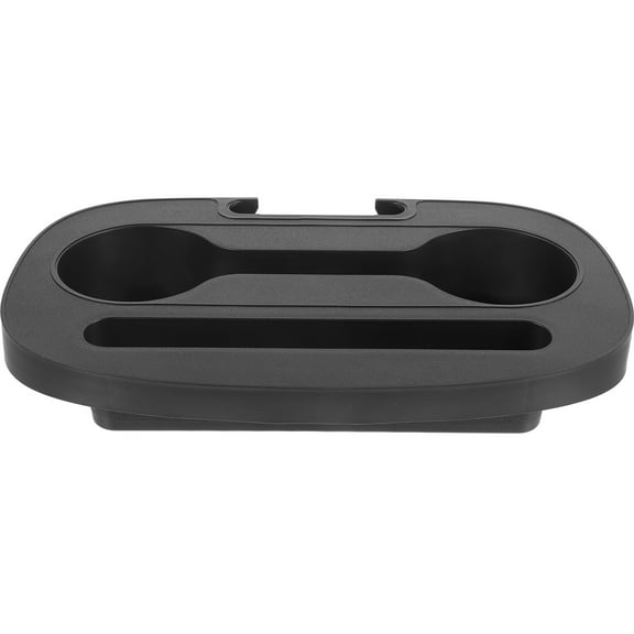 HAKIDZEL Beach Chair Cup Holder Black Plastic 1Pcs Multi-use Storage
