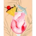 thumbnail image 2 of Warren, Annie 26x32 White Modern Wood Framed Museum Art Print Titled - Tropical Cocktail II, 2 of 4