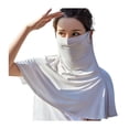 thumbnail image 1 of Sunscreen Face Guard Ice Silk Neck Protection Summer Riding Face Guard Outdoor Activities Travel Neck Gaiter, 1 of 8