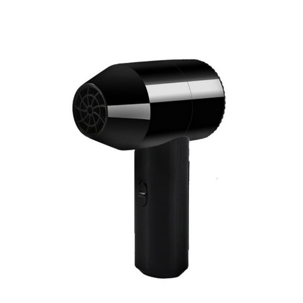 Secador de Pelo Inalámbrico Silencioso, Secador de Pelo Inalámbrico Portátil con Carga Usb, Adecuado para Estudiantes de Arte Y Artistas para Soplar Secador de Pelo Portátil