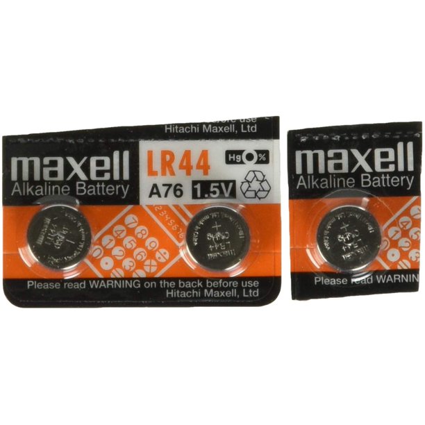 3 Pack MAXELL AG13 LR44 A76 357 Alkaline Button Cell battery Walmart