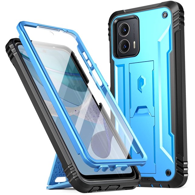 Funda Poetic Revolution para Motorola Moto G 5G 2023, color azul claro