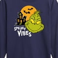 thumbnail image 3 of The Grinch - Grinch Spooky Vibes - Toddler & Youth Long Sleeve Graphic T-Shirt, 3 of 5