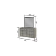 thumbnail image 2 of Queen 4PC Modern Style Storage Bedroom Set Made with Wood in Gray, 2 of 8