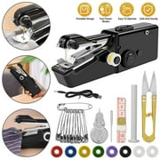 Mini DIY Portable Sewing Machine Tailor Stitch Hand-held Home Travel Cordless US